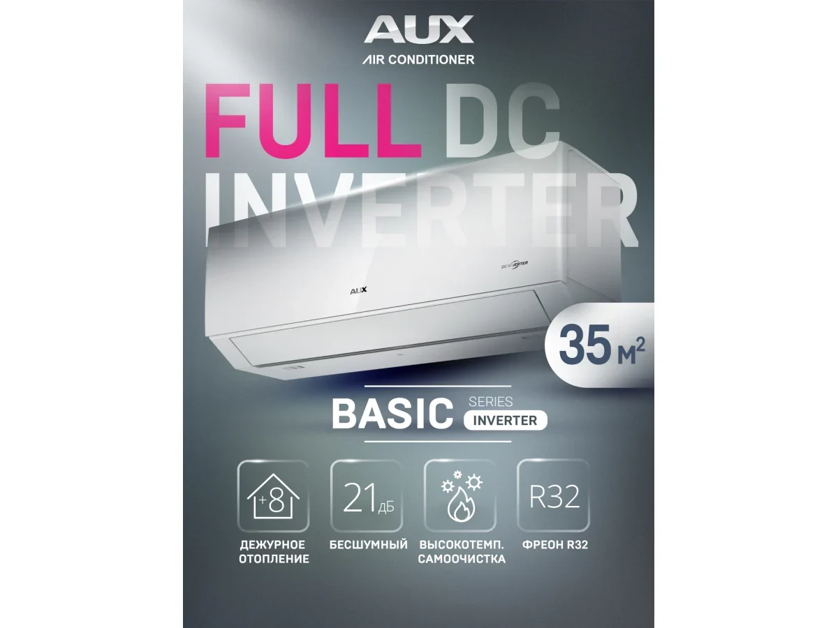 Настенный кондиционер AUX ASW-H12A4/CB-R2DI