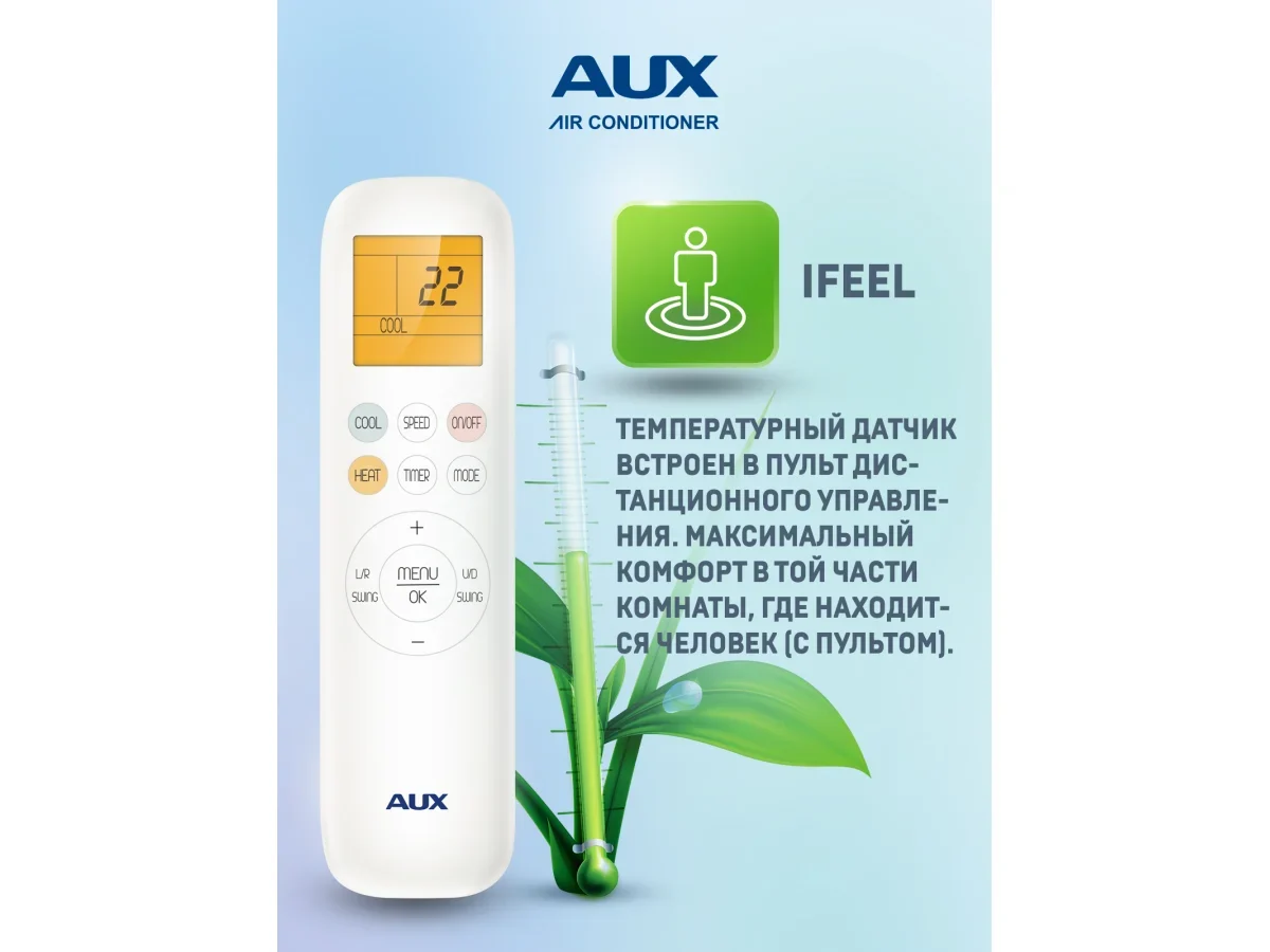 Настенный кондиционер AUX ASW-H18A4/CB-R2DI