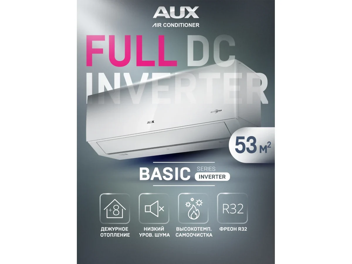 Настенный кондиционер AUX ASW-H18A4/CB-R2DI