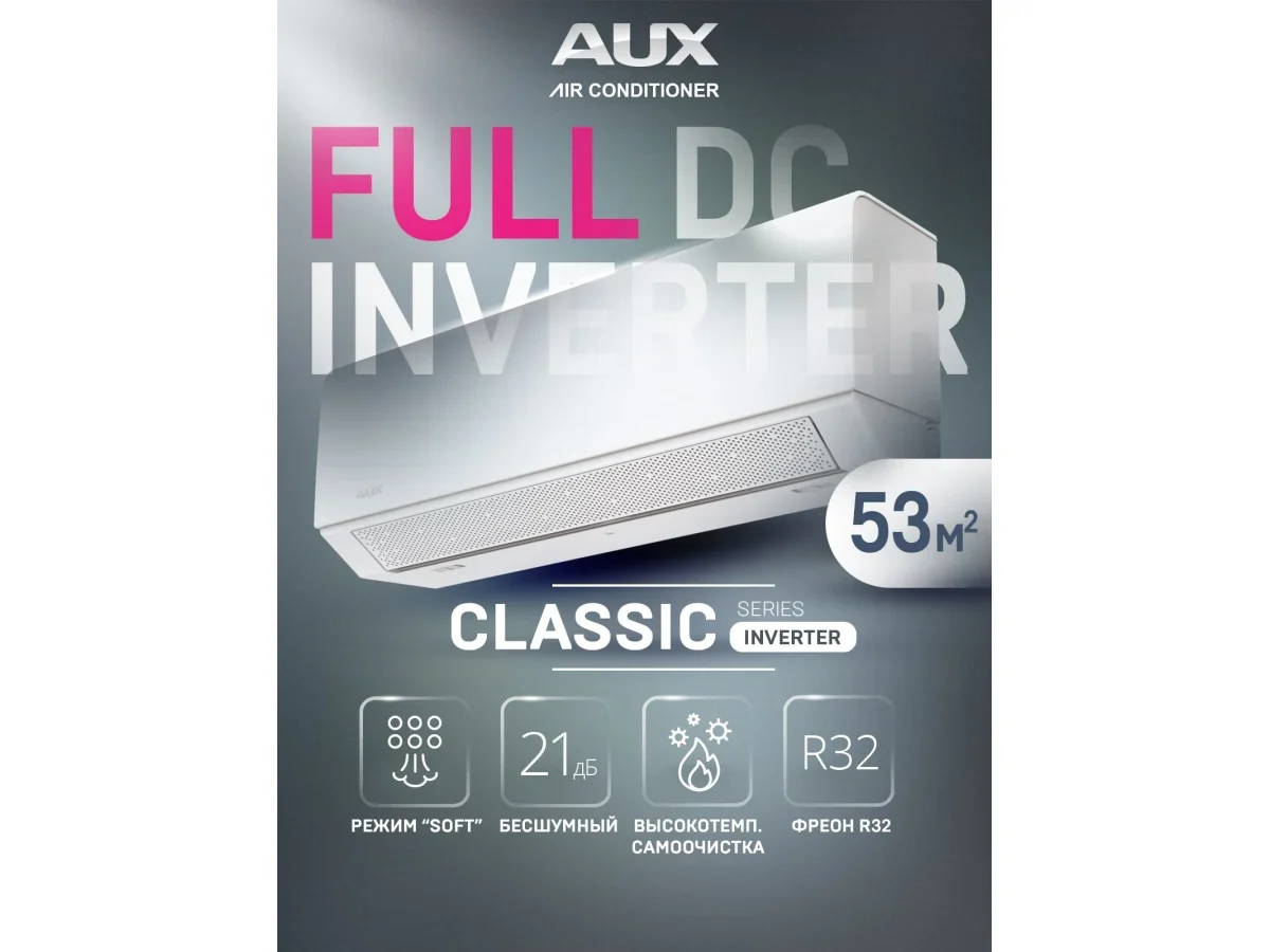 Настенный кондиционер AUX ASW-H18A4/BA-R2DI