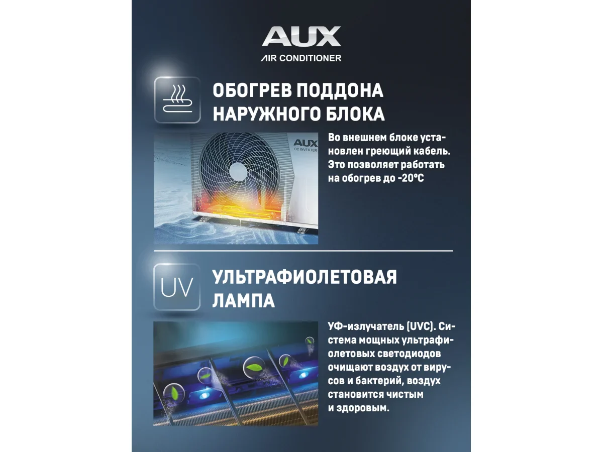 Настенный кондиционер AUX ASW-H09A4/CD-R2DI