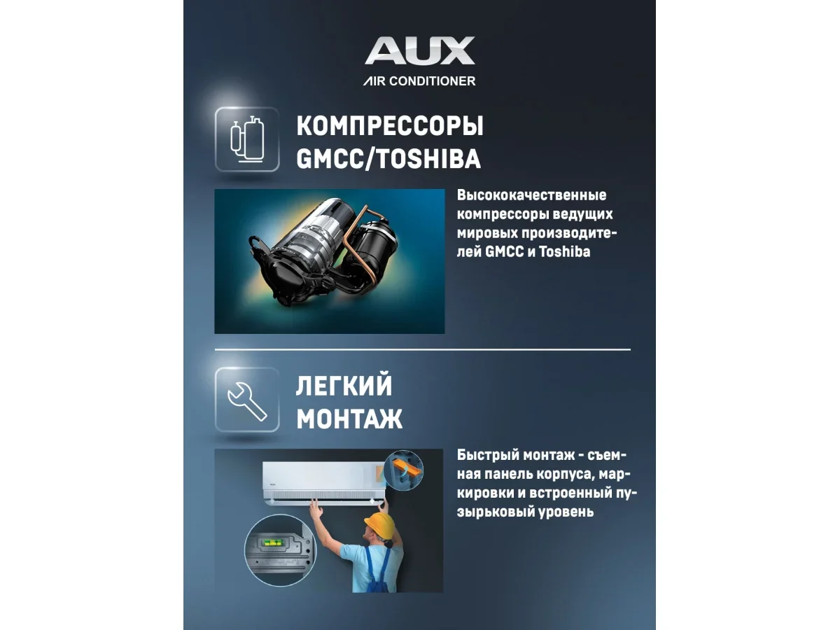 Настенный кондиционер AUX ASW-H09A4/CC-R2DI